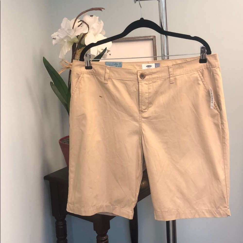 Khaki Bermuda Shorts